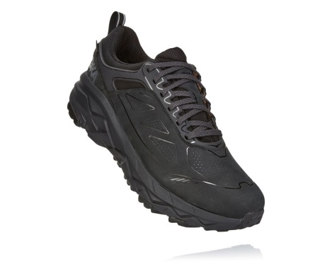 Sapatilhas Hoka One One Challenger Low GORE-TEX Portugal - Sapatilhas Trail Homem Pretas - VOFQGN-895
